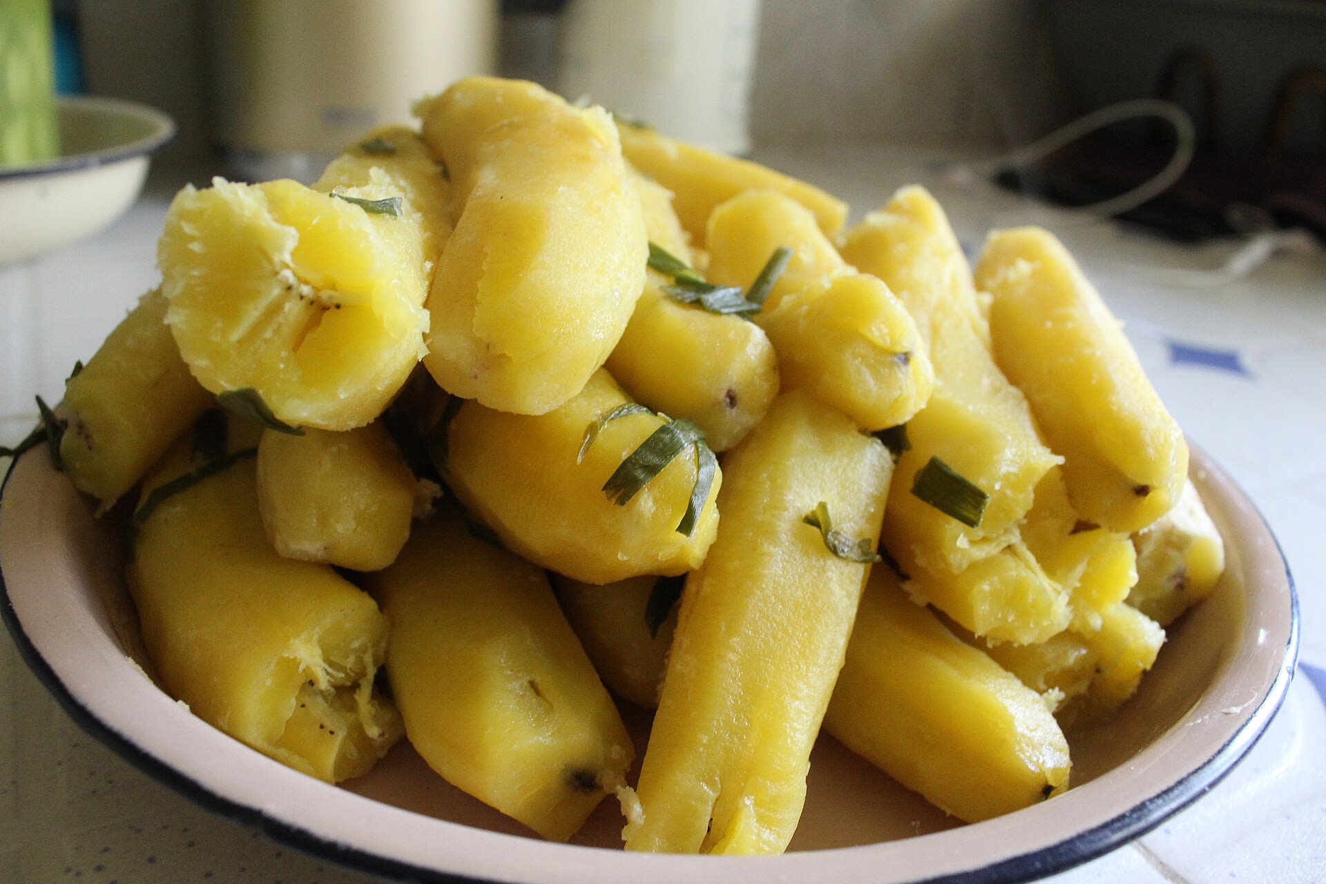 Steamed matooke
